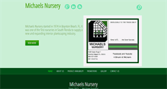 Desktop Screenshot of michaelsnursery.us